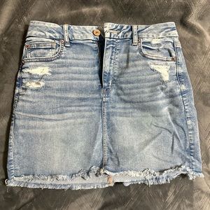 American Eagle curvy hi rise mini skirt size 10